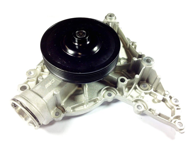 OAW BE2310 Engine Water Pump (Unthreaded Pulley Holes) for Mercedes Benz C350 CLK350 E350 ML350 R350 SLK280 SLK300 SLK350 C230 C280 C300 (05.5-11), GLK350 (10-14) - Image 1